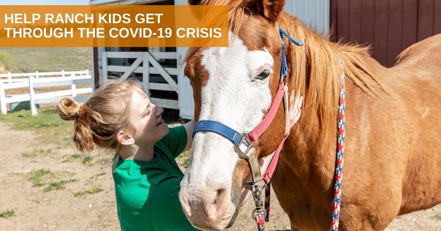 Helping Ranch kids get through the COVID-19 Crisis