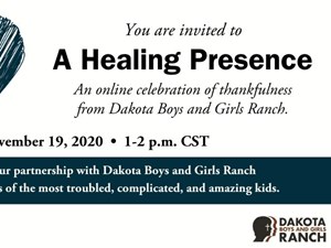Join Us on November 19th For an Online Celebration of Thankfulness