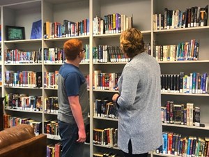 Kiwanis Club of Minot Provides Funds for Library Books at Dakota Boys and Girls Ranch