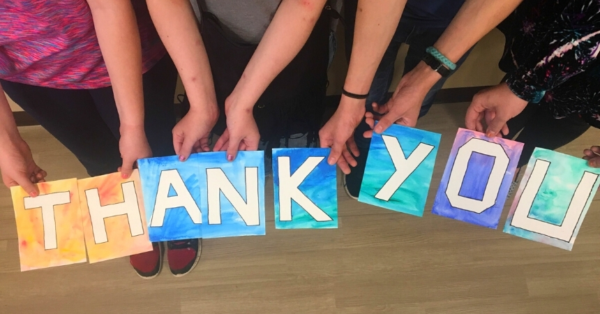 A Very Special Thank You