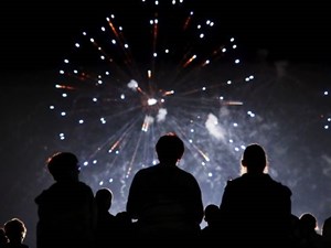 Except for the fireworks